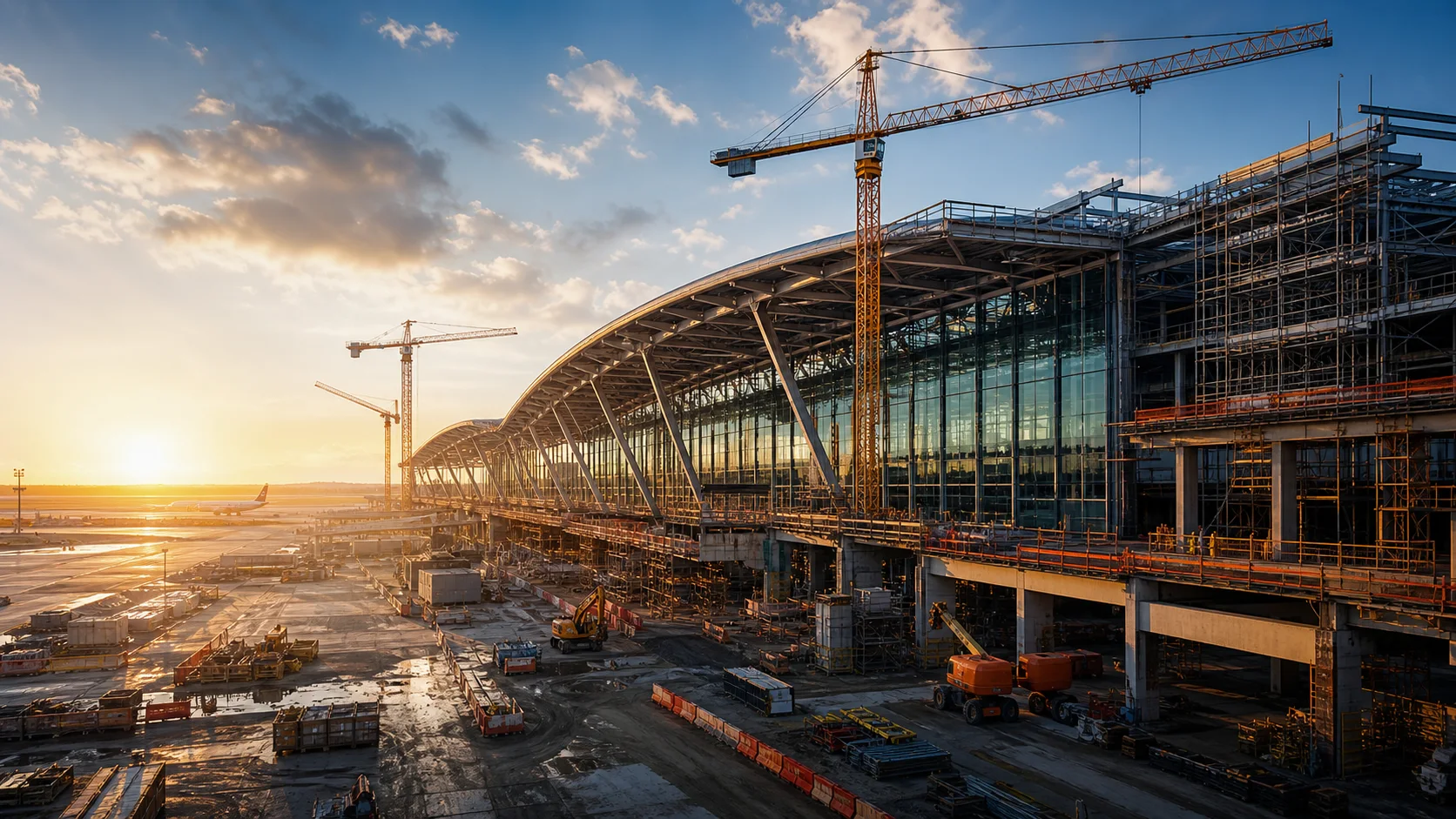 Dhaka Airport Terminal 3 Construction Project