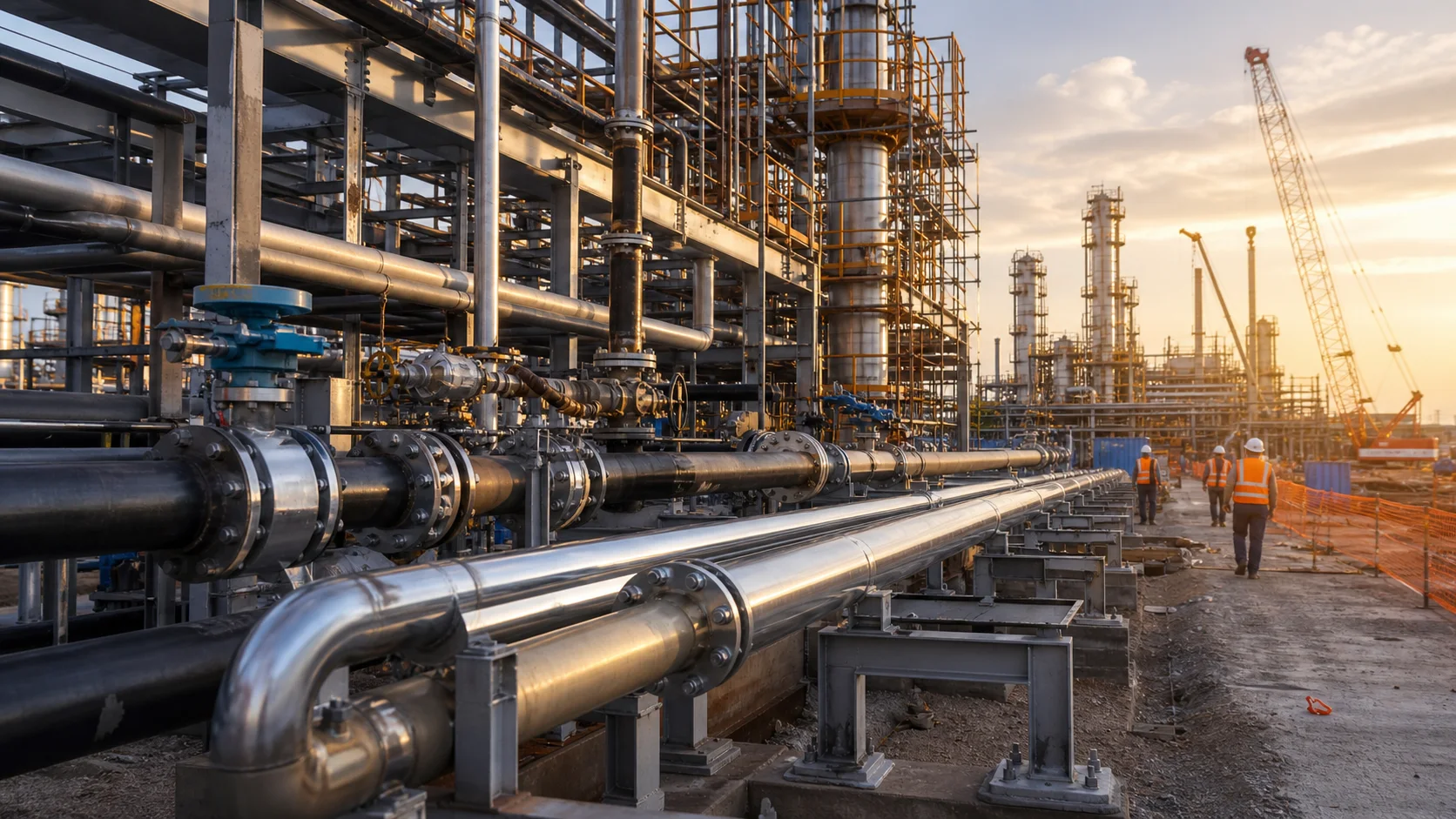 Industrial Piping Installation